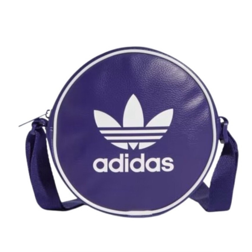 adidas originals Adicolor Deep Purple Round Bag - Picture 3 of 9